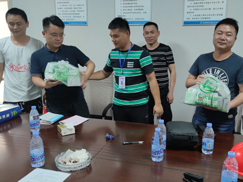 戰(zhàn)酷暑，保安全，梅溪湖建設(shè)開(kāi)展年中大檢查暨送清涼慰問(wèn)活動(dòng)